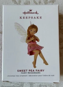Hallmark 2019 Keepsake SWEET PEA FAIRY Messenger Series # 15 Series Ornament New - Picture 1 of 1