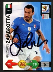 Gianluca Zambrotta #81 signed Autogramm 2010 FIFA World Cup Panini Soccer Card - Bild 1 von 1