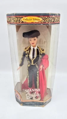 Bonecas Barbie do Mundo Edição de Colecionador Espanhola 1999 Mattel 24670 NRFB D4 - Imagem 1 de 4