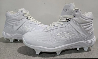 Мужские литые бутсы Boombah размер 6,5 белые - Изображение 1 из 4