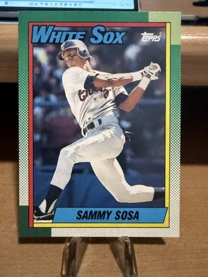 Tarjeta RC 1990 Topps Baseball MLB Sammy Sosa Chicago White Sox #692 Foto 1 de 2