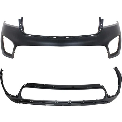 New Bumper Cover Fascia Front Upper for Kia Sorento 2016-2018 - Изображение 1 из 4