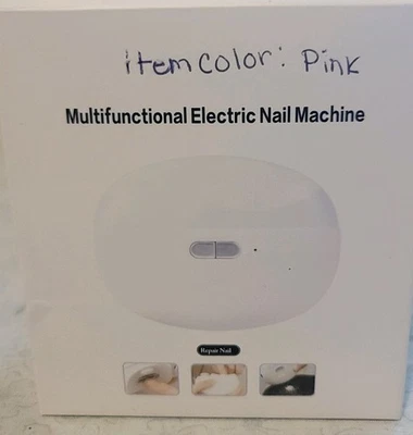 Multifunction Electric Nail cutter has built-in grinder  to smooth/ polish nails - Image 1 of 4