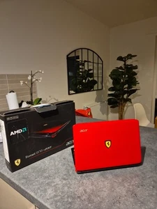 Portátil Acer Ferrari One 200 4 GB RAM, WIn 10 Pro, CAJA ORIGINAL + PUBLICACIÓN RÁPIDA UK🇬🇧 - Imagen 1 de 11