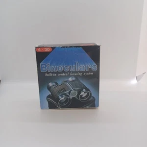 Binoculars 4x30 Case Built In Central Focusing System - Picture 1 of 3