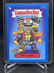 2024 Topps Garbage Pail Kids Green Day NET WORK SC-3 Sweet Children Blue /99 - Picture 1 of 3