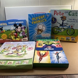Lot  5 Scholastic Paperback Picture Books for kids Homeschool Reading - Picture 1 of 7