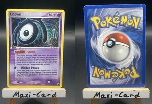 Pokemon Icognito Holo EN Unown M / 28 aus EX Verborgene Mächte Unseen Forces - Bild 1 von 1