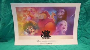 DISNEY ANIMATION Immersive Experience Print Poster 2023 - Picture 1 of 6