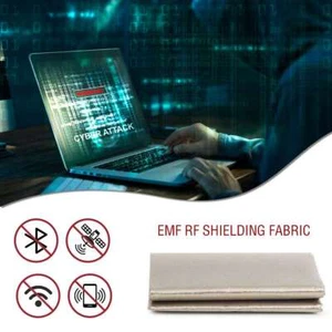 EMF EMI RF RFID Shielding Anti Radiation Protection 5G Wifi Blocking Fabric - Picture 1 of 10