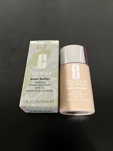 CLINIQUE Even Better Makeup Broad Spectrum SPF 15 (CN 0.75 Custard) 1oz/30ml NIB - Picture 1 of 6