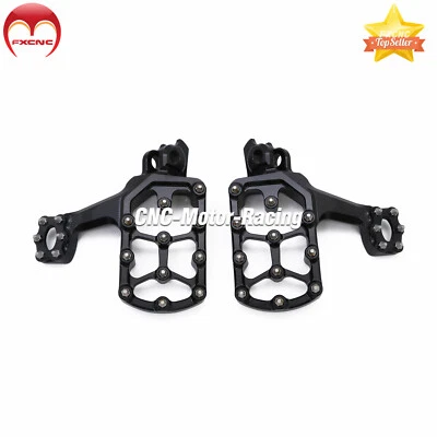 Juego de pedales de estriberas extendidas CNC para Suzuki RMZ250 RMZ450 2010-2022 Foto 1 de 4