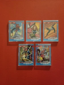 IMPEL - AMAZING SPIDER-MAN 30TH ANNIVERSARY TRADING CARDS COMPLETE SET - 1992 - Picture 1 of 2