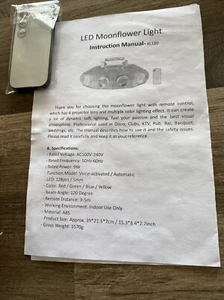 GBGS Moonflower Stage LED Lights Sound-activ Hy-xl180/AQ - Picture 1 of 8