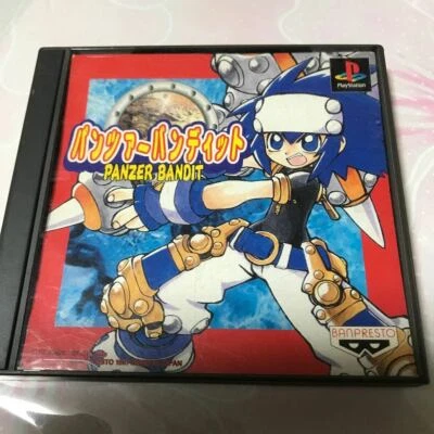 Panzer Bandit PS1 Sony Playstation 1 action Game Soft 1997 USED Japan  - Image 1 of 4