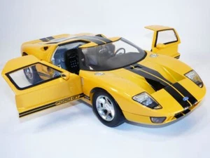 FORD GT40 GT Concept jaune & bandes noires 1/12 - Picture 1 of 1