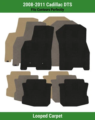 Alfombrillas de la fila delantera y trasera Lloyd Classic Loop para Cadillac DTS 2008-2011  Foto 1 de 4