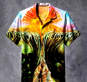 The Moody Blues Search of the Lost Chord Album Hawaiian Shirt - Picture 1 of 2