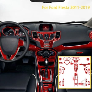 Velocímetro interior coche fibra carbono rojo accesorios Ford Fiesta 2011-2019 - Imagen 1 de 62