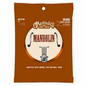 Martin M465 Monel Wound Mandolin Strings, Medium .011-.040 - Picture 1 of 2