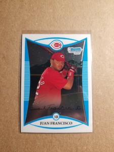 2008 Bowman Chrome Prospects #BCP195 Juan Francisco   Cinncinati Reds 