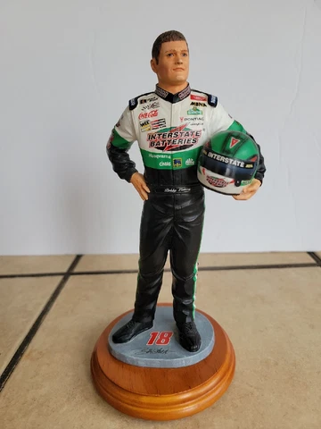 Bobby Labonte Figure Holding Helmet 2001 Joe Gibbs Racing BO21074 - 9" Tall Cover