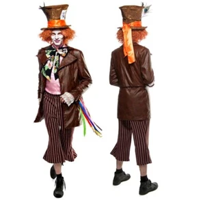 80116 Mask Paradise Insane Hatter Fasching Karneval Fastnacht Herrenkostüm Party
