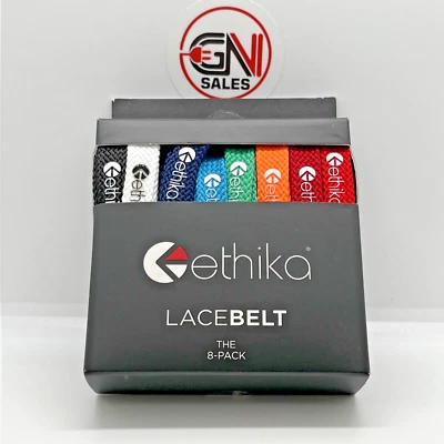 Ethika Shoelace Belt Standard Colors - 8 Pack - Brand New - Image 1 of 4