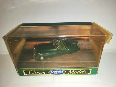 JAGUAR XK120 CABRIO VERDE REF.96041 CORGI SCALA 1/43 - Immagine 1 di 2