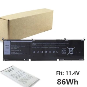 69KF2 Batterie pour Dell Alienware M15 R3 M15 R4 M15 R5 M15 R6 M15 R7 M17 R3 R4 - Afbeelding 1 van 5