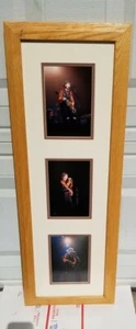 Paul McCartney Framed Concert Photos 30 inches x 11 1/2 Preowned  - Picture 1 of 7