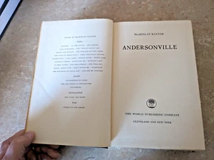 Andersonville by MacKinlay Kantor HB 1st Ed/5th Print 1955 FAST SHIPPING - Picture 1 of 2