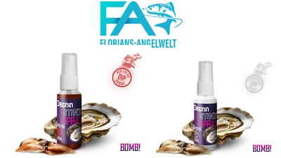 Delphin STINX Köder Spray  30 ml Lockstoff   Austern Aroma  Forelle Hecht Zander - Bild 1 von 3
