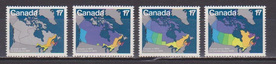 1981 Canada SC# 890-893 - Canada Day Lot# 122 M-NH   - Image 1 of 1