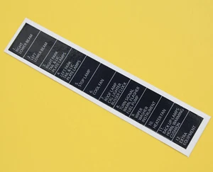 Cubierta De Caja De Fusibles SAAB 99 Tipo Temprano Reemplazo Sticker Decal - Imagen 1 de 2