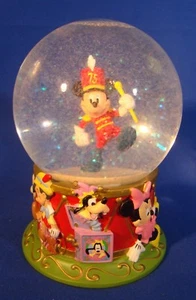 GLOBO DE NIEVE MICKEY MOUSE LÍDER DE LA BANDA 75 ANIVERSARIO - ¡1993! - Imagen 1 de 10