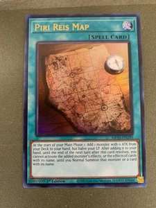 Piri Reis Map - MP25-EN290 - Ultra Rare - 1st Edition Yugioh NM - Picture 1 of 2