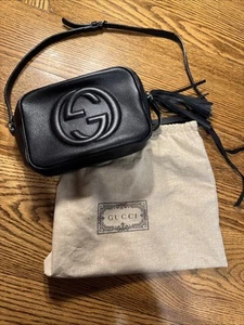 Gucci Soho Disco Crossbody Bag Leather Small - Picture 1 of 14