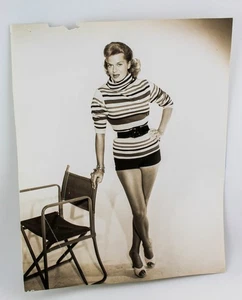 1940er ORIGINAL HOLLYWOOD SEXY Pin-up JANICE PAIGE STUDIO FOTO 1 - Bild 1 von 3