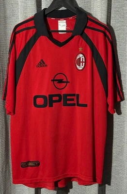 Редкая футболка AC Milan 2001 Adidas размер XL - Изображение 1 из 4