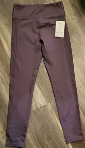 Balance Collection “The Leggings” Med 27’ Inseam Black Plum NWT - Picture 1 of 4
