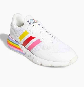 Adidas Hombres Zapatos Tenis 8 Boost Pride Clásico Love Unites Informal Blanco GW2418 - Imagen 1 de 9