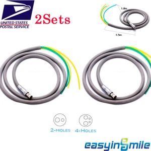 Tubo de silicona de 2/4 orificios conector de tubo dental de alta velocidad pieza de mano tubo - Imagen 1 de 10