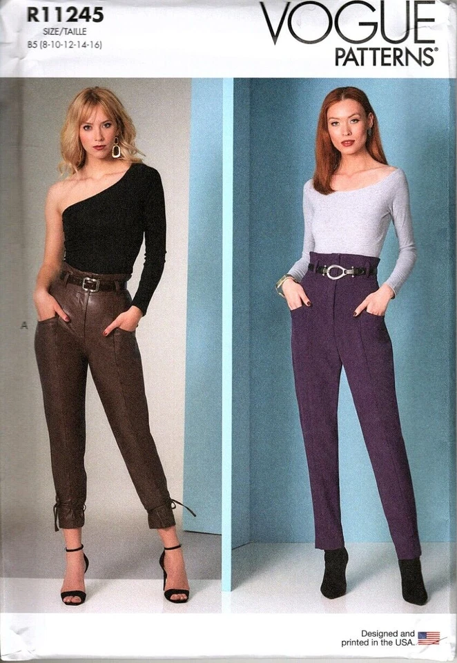 Vogue Patterns V1848 Misses' Petite Pants Sewing Patterns - Sizes 8-16