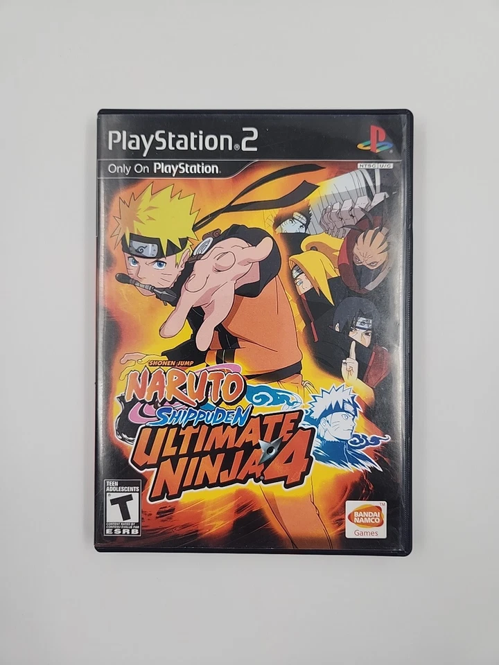 Ultimate Ninja 4 Naruto Shippuden PS2 PlayStation 2 Completo En Caja Original Foto 1 de 4