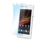 6x Super Clear Protective Foil Sony Xperia M Clear Thin Screen Protector
