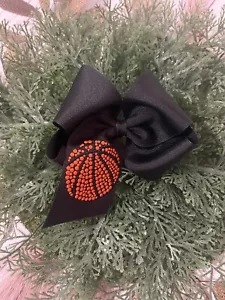 "Taylormadecustombows BASKETBALL SPORTS Applikation Shop Hair Bow New 5x5x2.25" - Bild 1 von 1