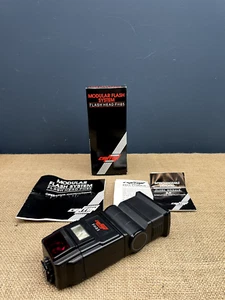 VINTAGE CENTON FH85 MODULAR SWIVEL ZOOM TWIN BOUNCE CAMERA FLASH PHOTOGRAPHY - Picture 1 of 12