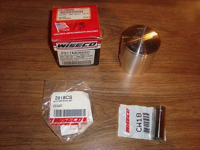 NUEVO Pistón Wiseco 2311M06650 Polaris 66,50 mm 1984-1987 650 Indy .060 de gran tamaño Foto 1 de 4