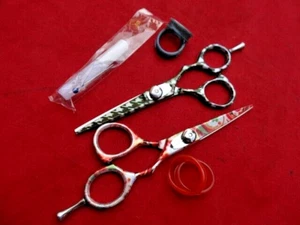 120 DAYSWarranty_2 x 5" Hairdressing Hair Cutting Scissors /Quality Steel - Picture 1 of 4